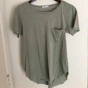 Army green t shirt
